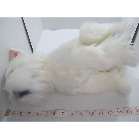 E & J CLASSICS Sitting WEST HIGHLAND TERRIER WHITE DOG 15" Realistic Westie - Picture 9 of 9